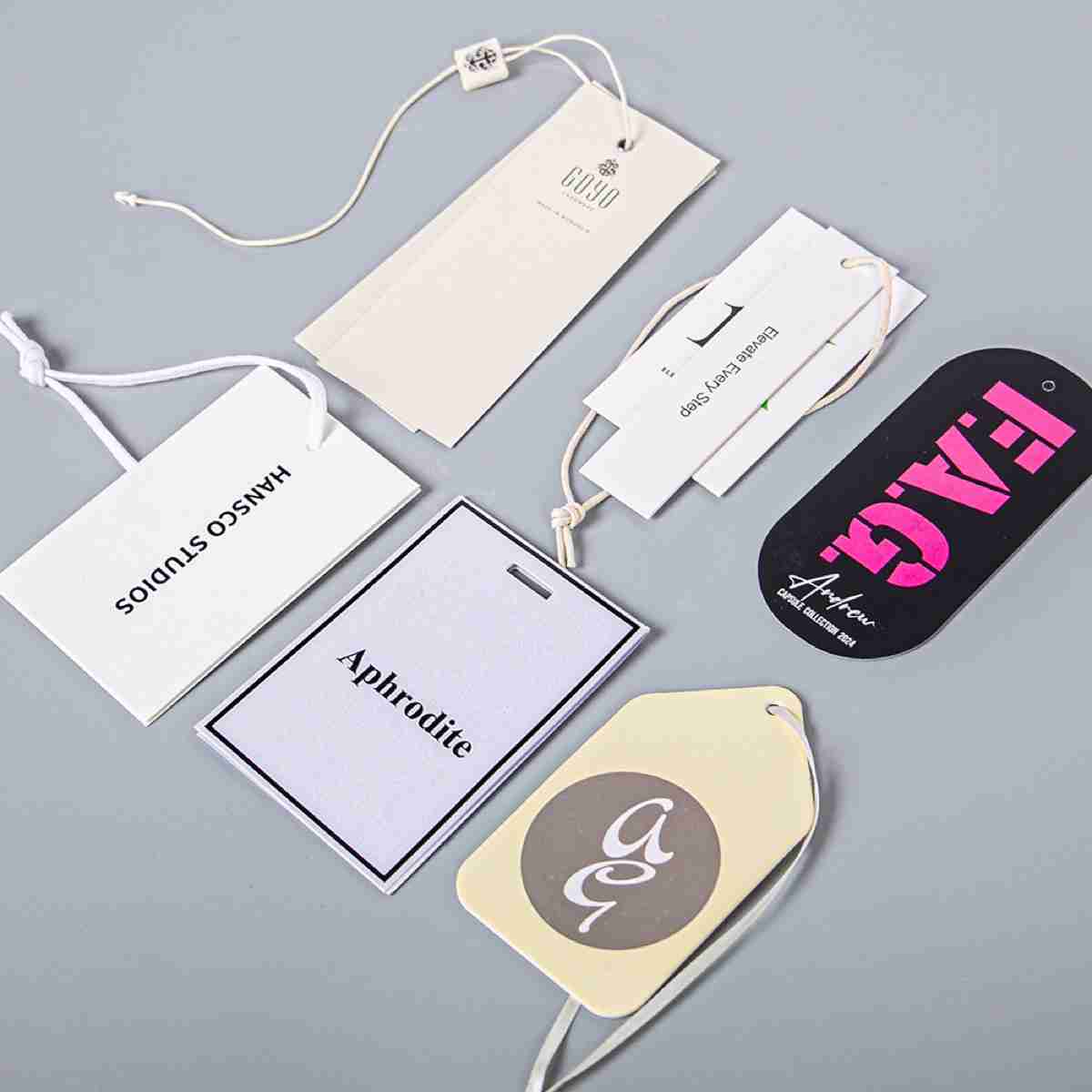custom hang tags and private label packaging for apparel