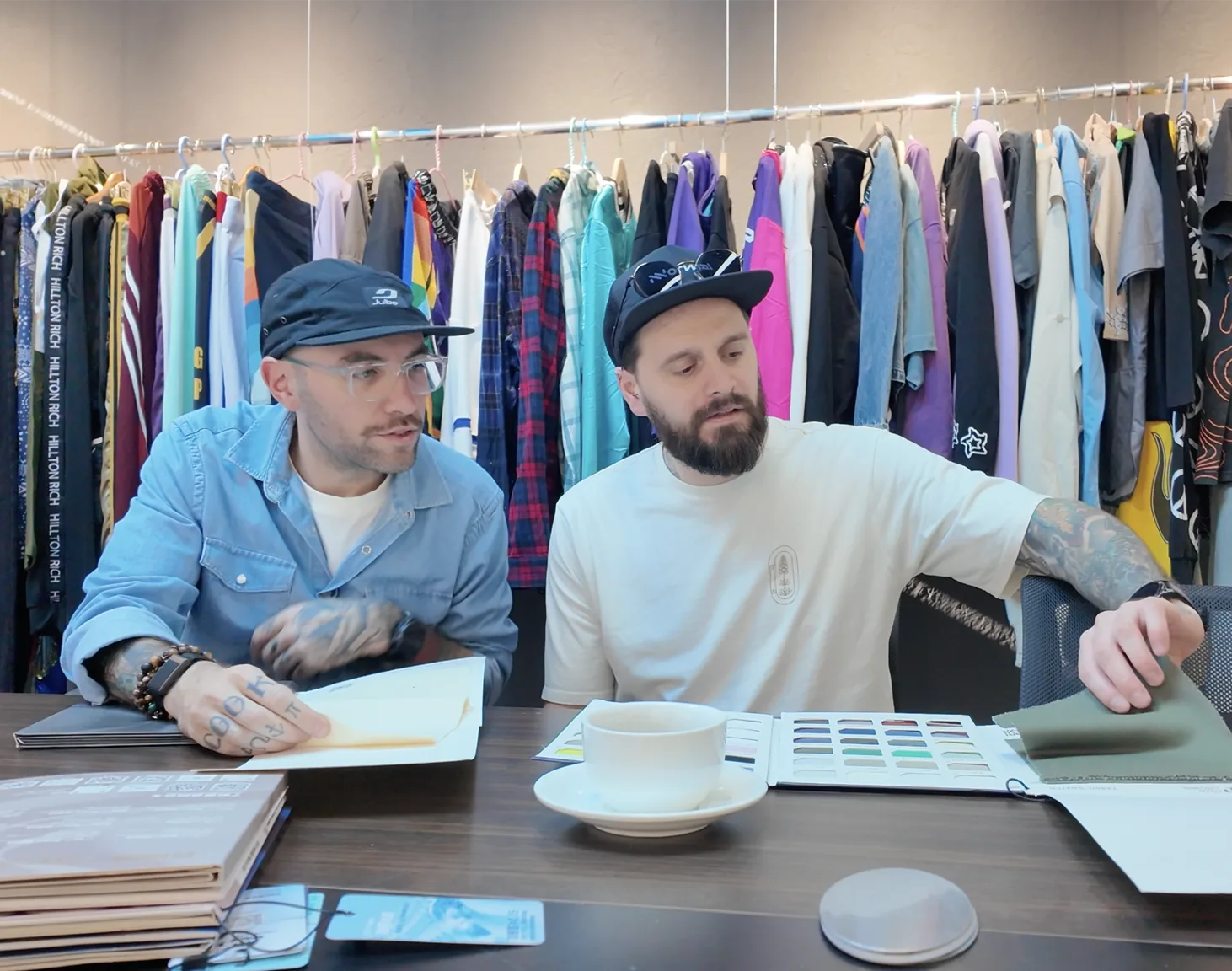 custom streetwear case study apparel production sample