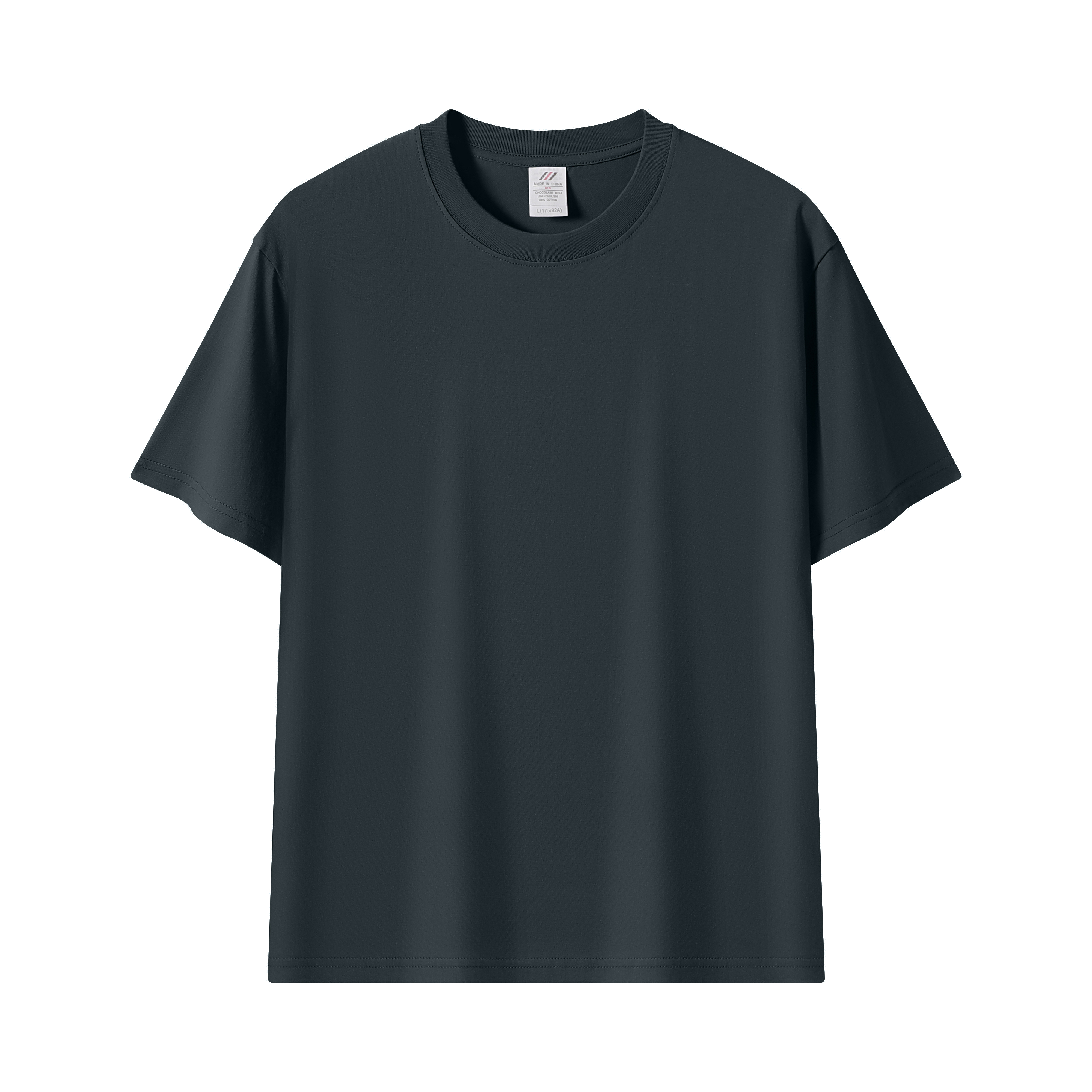 Black heavyweight oversized ready stock T-shirt