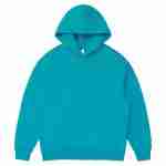 430 GSM French Terry Oversized Pullover Hoodie in Bright Blue