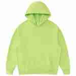 430 GSM French Terry Oversized Pullover Hoodie in Moss Green