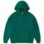 430 GSM French Terry Oversized Pullover Hoodie in Emerald Green