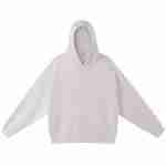 420 GSM French Terry Oversized Crewneck Sweatshirt in Hoodie White