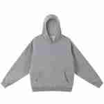 420 GSM French Terry Oversized Crewneck Sweatshirt in Hoodie Heather Gray