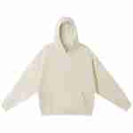 420 GSM French Terry Oversized Crewneck Sweatshirt in Hoodie Cream Apricot