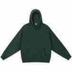 420 GSM French Terry Oversized Crewneck Sweatshirt in Hoodie Dark Green