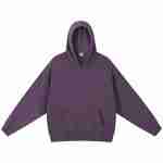 420 GSM French Terry Oversized Crewneck Sweatshirt in Hoodie Paris Purple