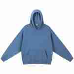 420 GSM French Terry Oversized Crewneck Sweatshirt in Hoodie Gray Blue