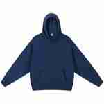 420 GSM French Terry Oversized Crewneck Sweatshirt in Hoodie Navy