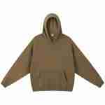 420 GSM French Terry Oversized Crewneck Sweatshirt in Hoodie Mocha