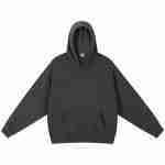 420 GSM French Terry Oversized Crewneck Sweatshirt in Hoodie Dark Gray