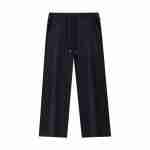 420 GSM French Terry Oversized Crewneck Sweatshirt in Pants Black